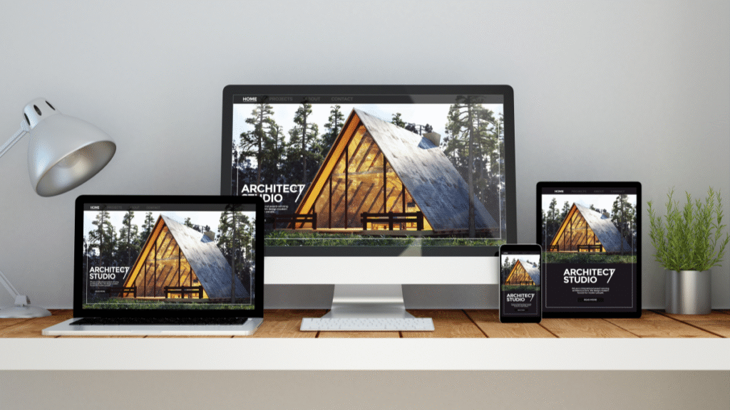 Real estate website design